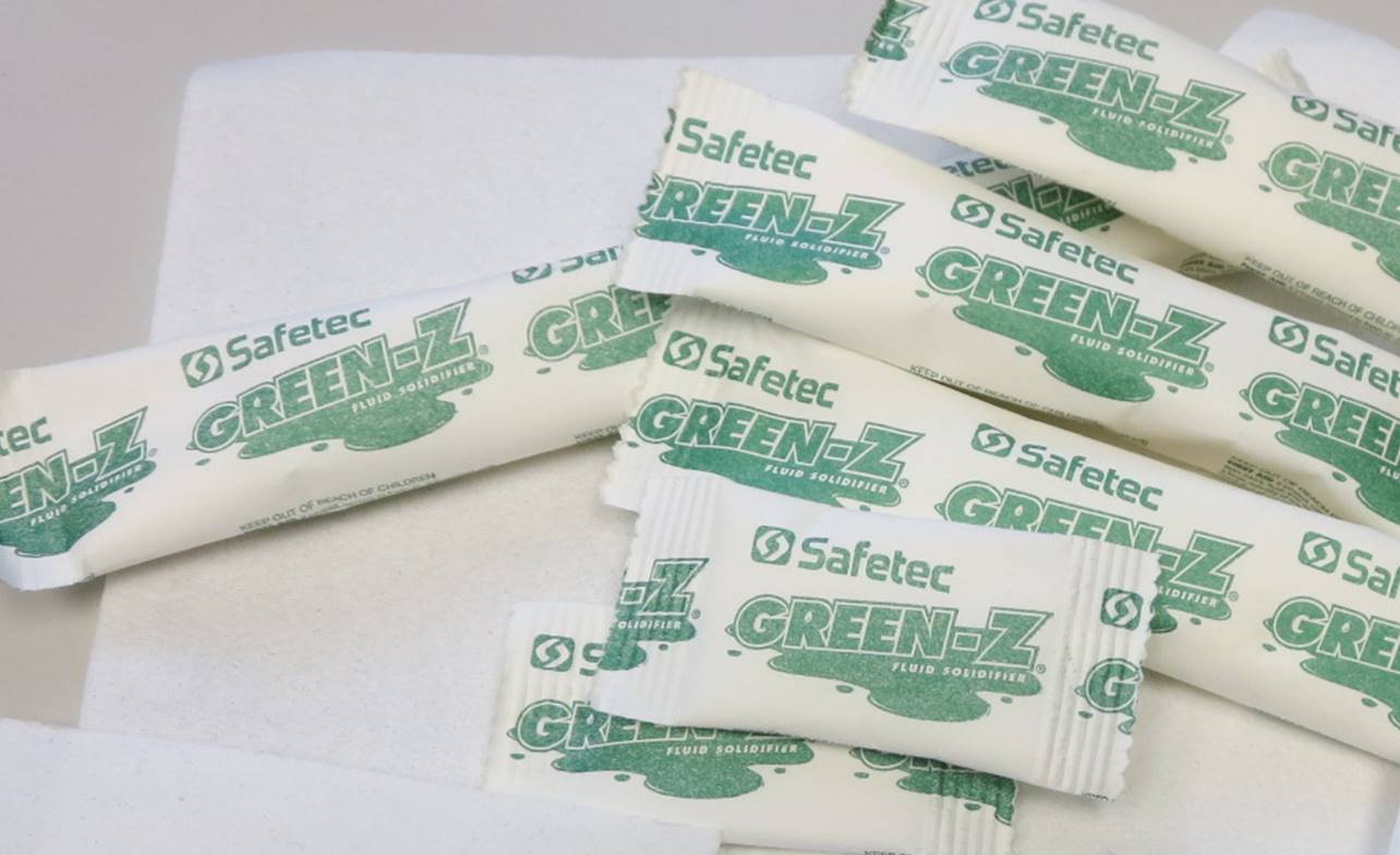 Safetec Zorb Sheets and Green Z Zafety Pacs